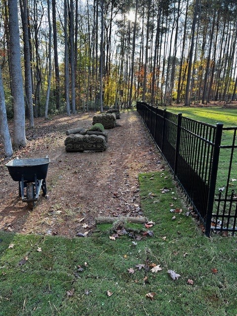 Finished sod installation by KEEN